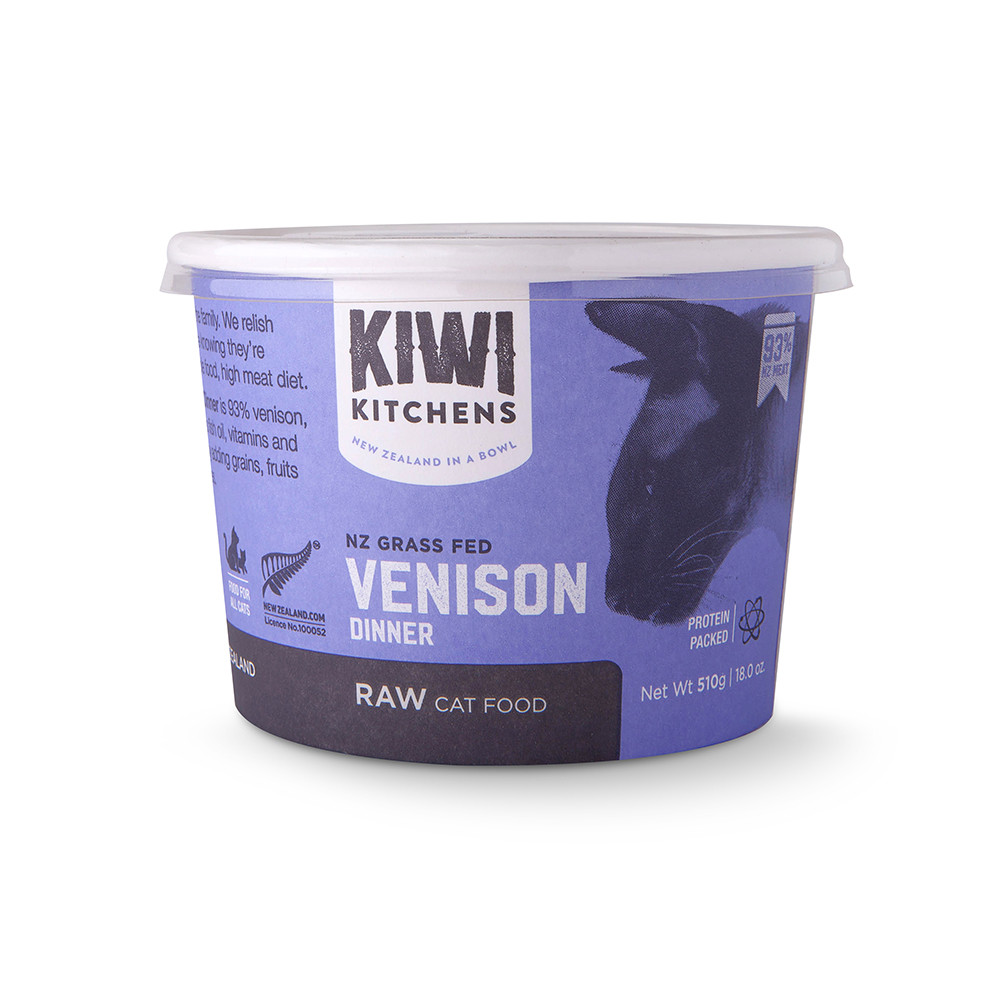 raw venison for cats