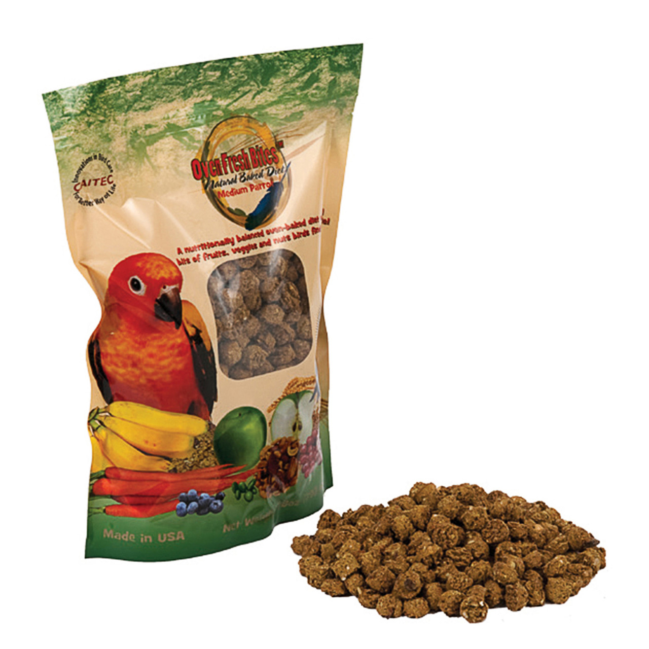 Oven fresh shop bites parrot food