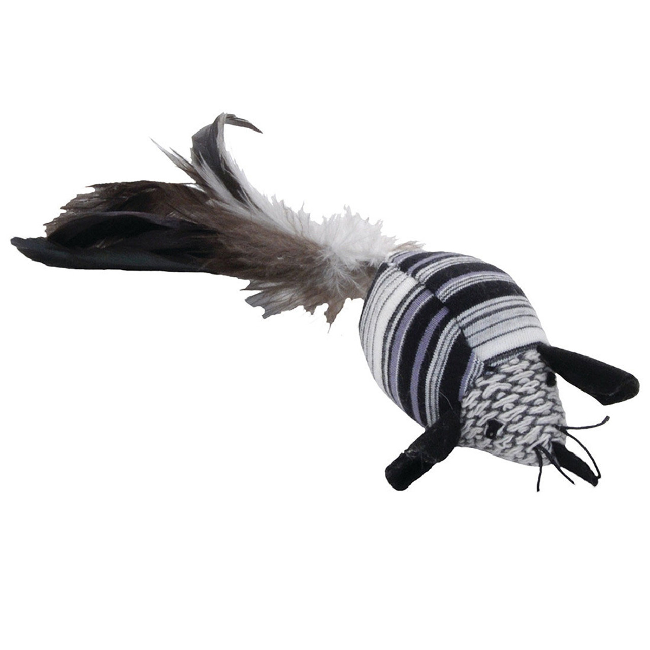 Turbo Fish with Feathers Cat Toy - The Fish & Bone