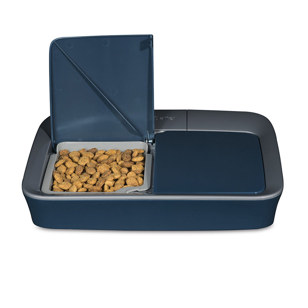 2 meal pet feeder