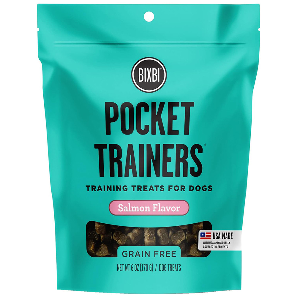 ドッグフード bb Bixbi Pocket Trainers Salmon Flavor Dog Training Treats