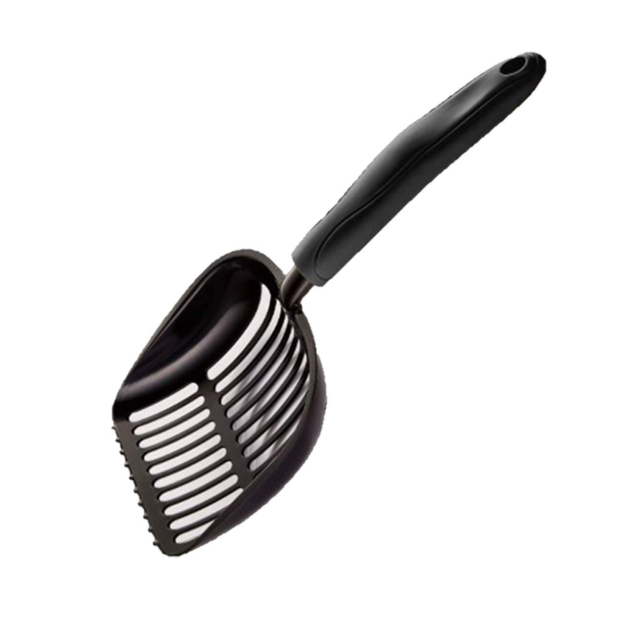 Small Mesh Stainless Steel Cat Litter Scoop Fine Mesh Metal Reptile Litter  Cleaner Scooper Non-stick Coated Metal Litter Scoop Fine Sand Litter Scoope