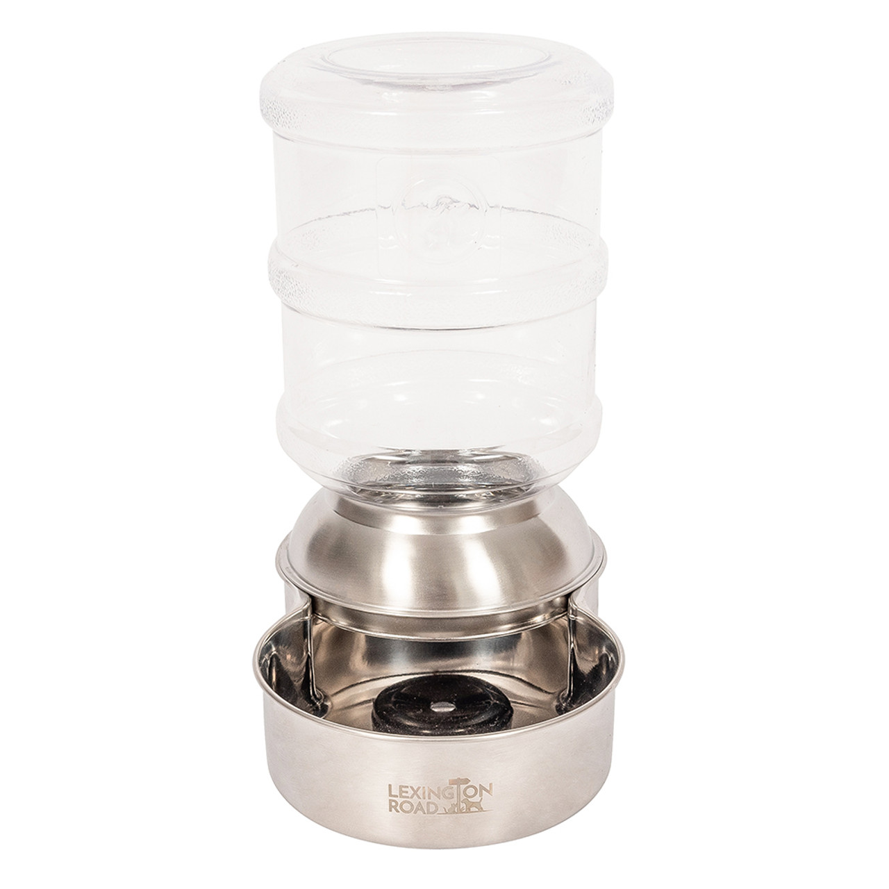 Lexington Road Stainless Steel Gravity Waterer for Pets