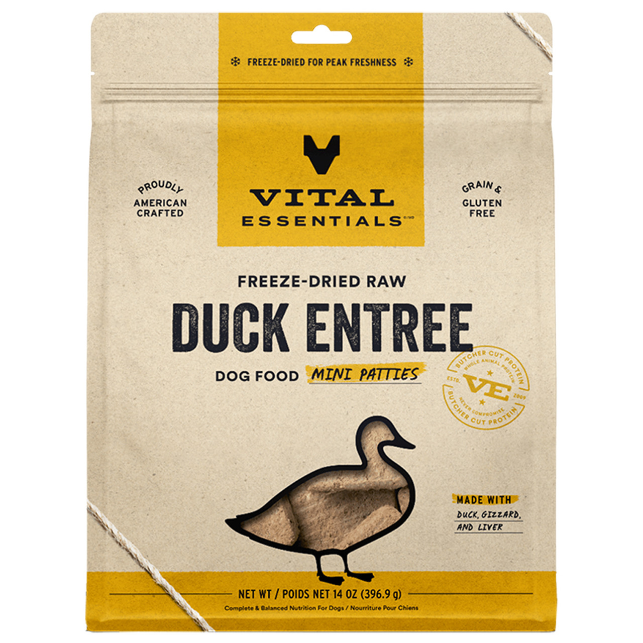 Air-Chilled Orvia Whole Duck, Frozen 4.75-5 LB average