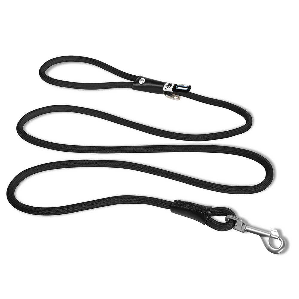 Curli Stretch Comfort Black Dog Leash