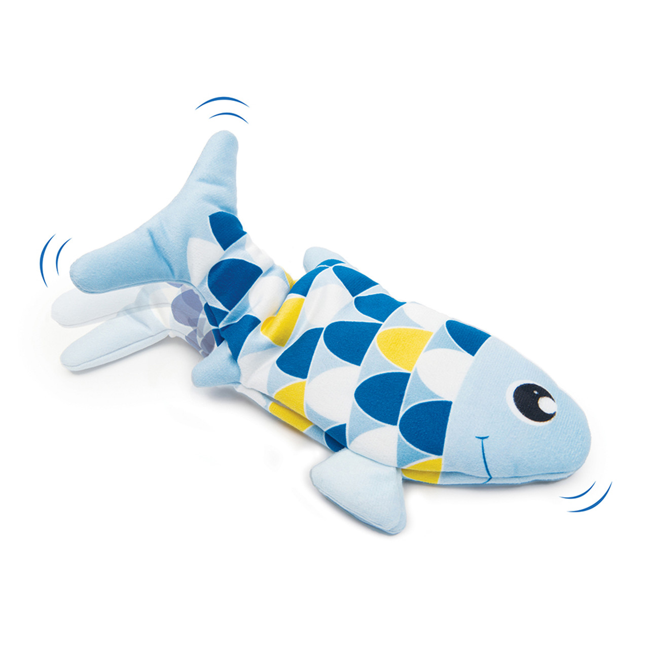 Catit Blue Groovy Fish Interactive Cat Toy