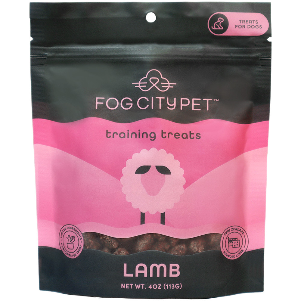 Fog City Pet Lamb Recipe Air-Dried Training Dog Treats