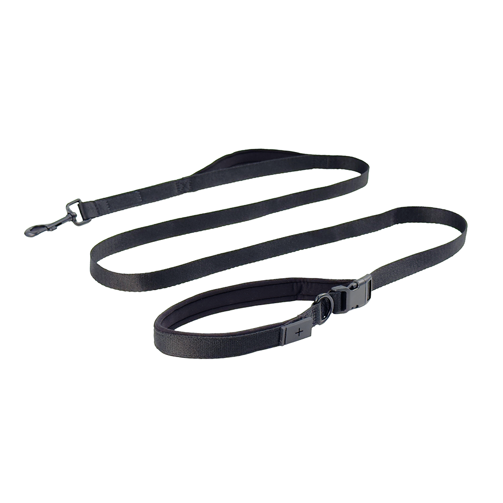 Fog City Pet Black Get a Grip Dog Leash