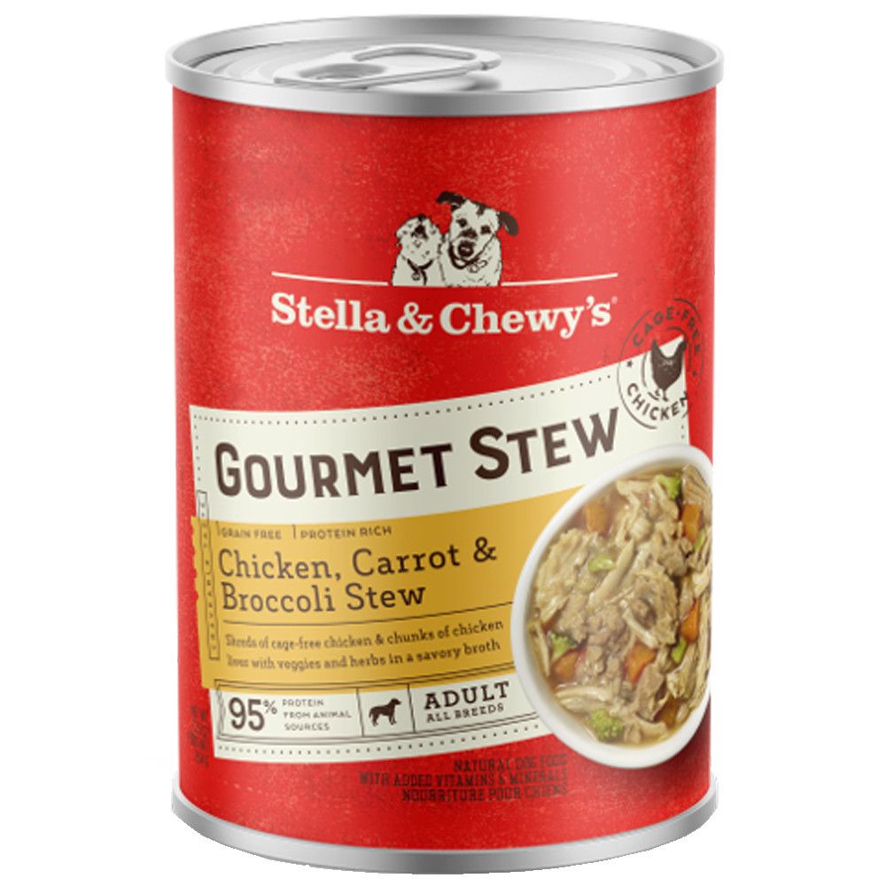Stella Chewy's Gourmet Stew Chicken, Carrot Broccoli Stew