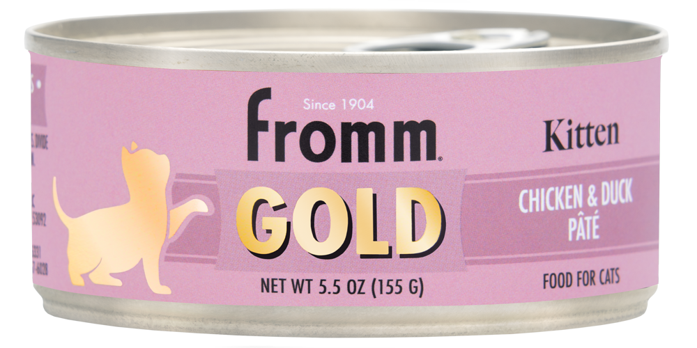 Fromm Gold Chicken Duck Pâté Canned Kitten Food