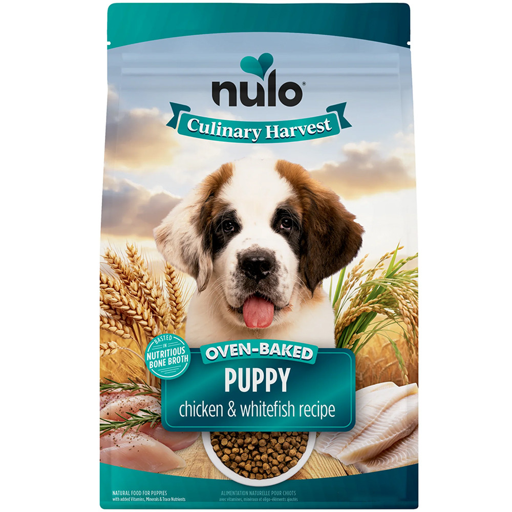 Nulo Culinary Harvest Oven-Baked Chicken & Whitefish Recipe Puppy