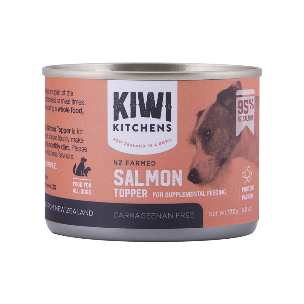 Kiwi Kitchens NZ Farmed Salmon Canned Dog Food Topper