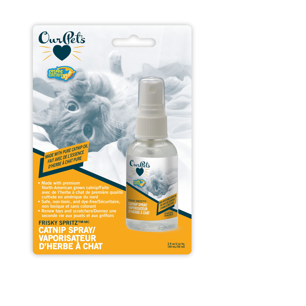 OurPets Frisky Spritz Catnip Spray