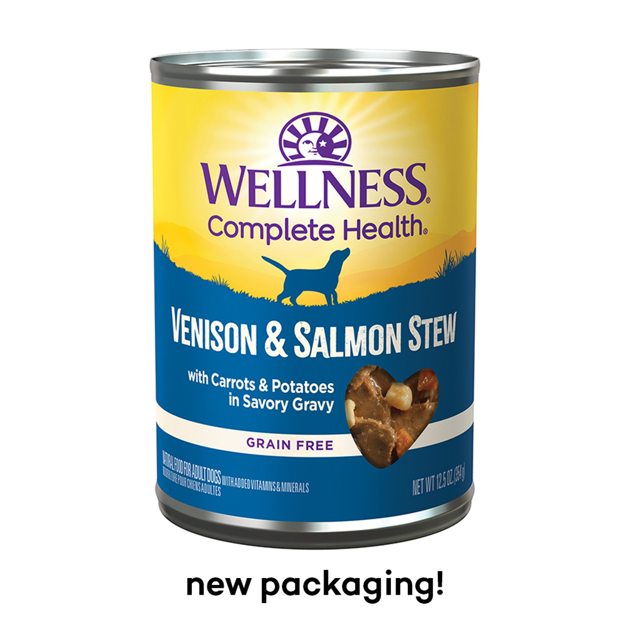 wellness salmon canned dog food