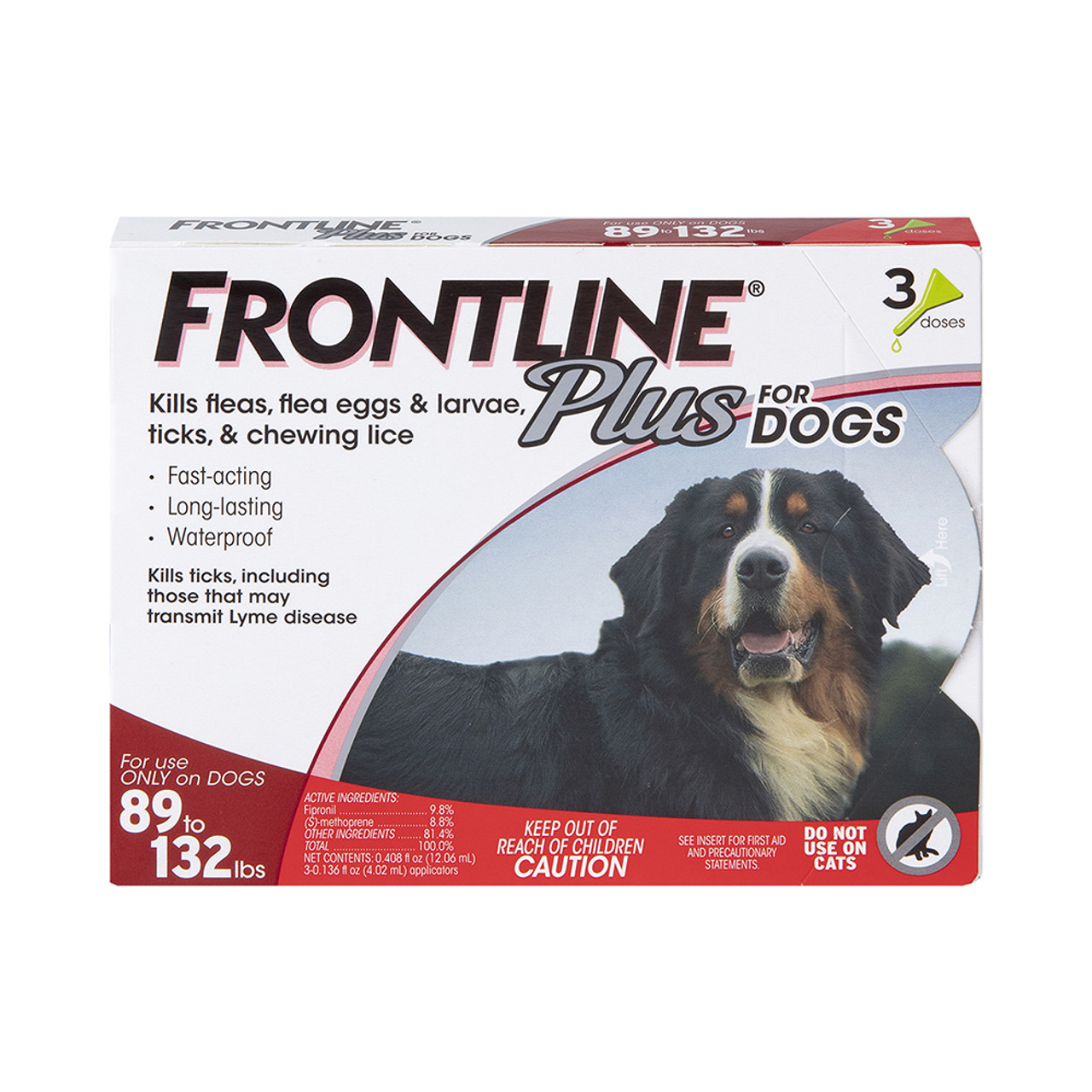 Frontline Plus Flea And Tick Dog Treatment