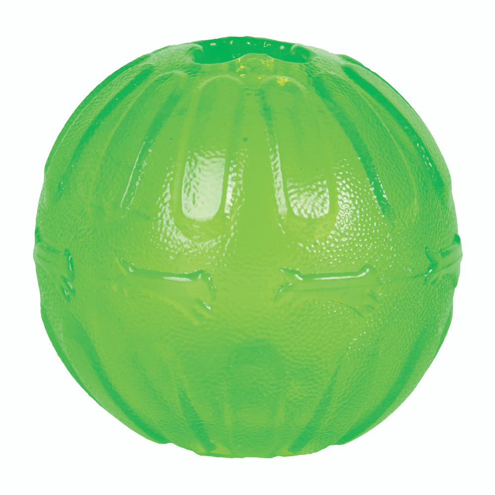 Starmark Treat Dispensing Chew Ball Dog Toy
