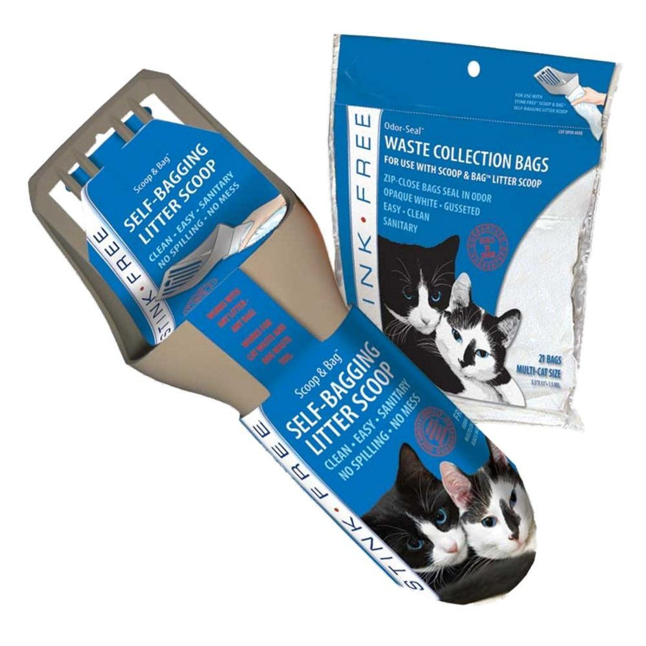 bag of cat litter