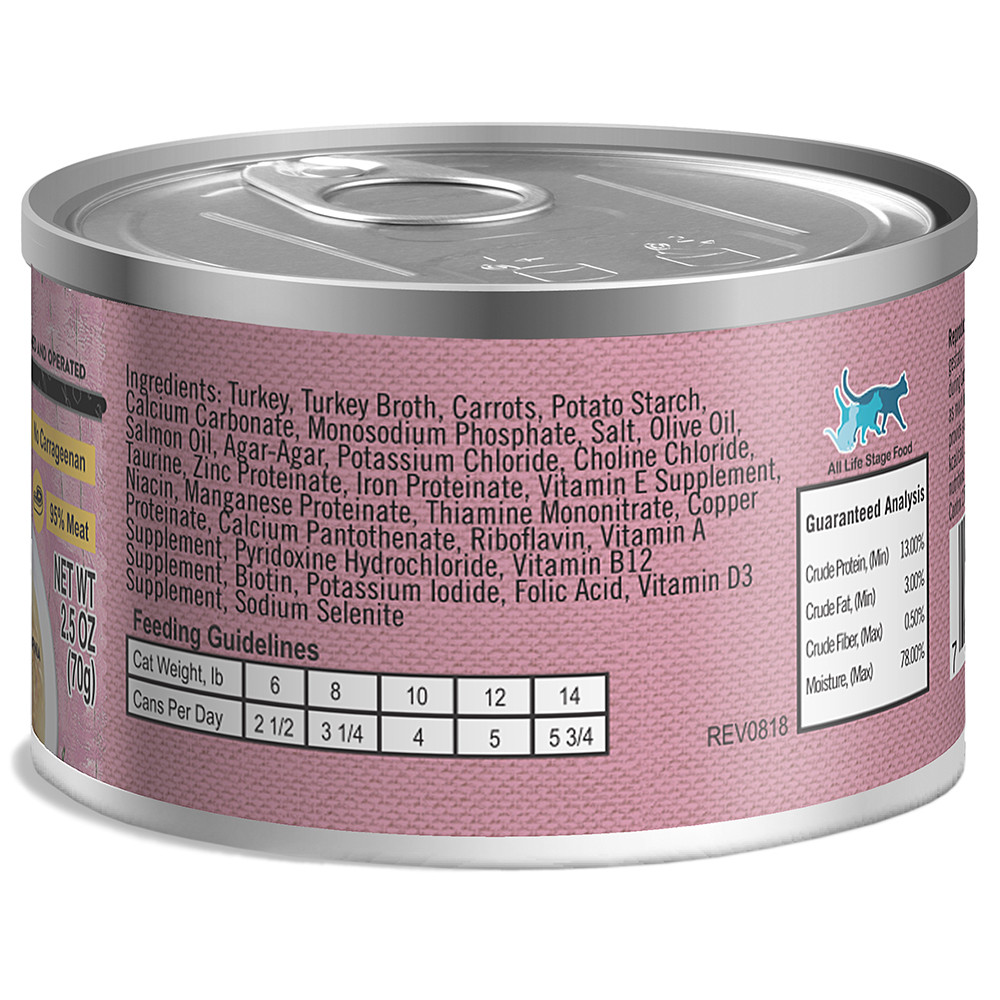 Lotus Just Juicy Turkey Stew Recipe Grain Free Canned Cat Food Pet Food Express