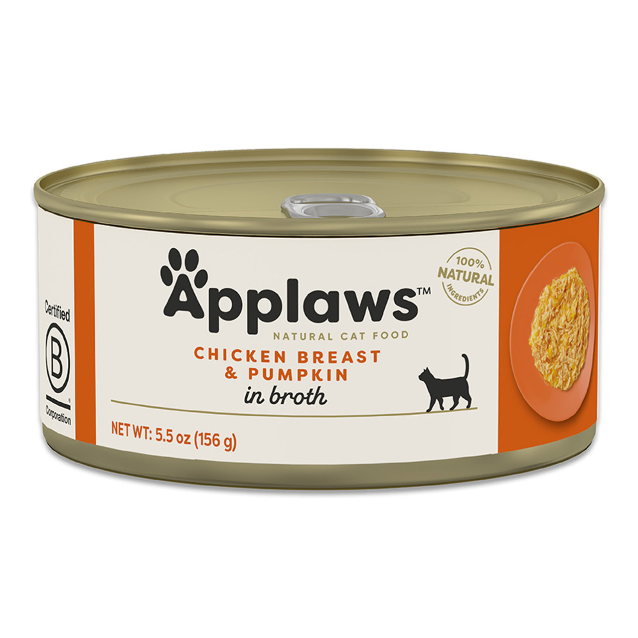 Applaws Chicken Breast & Pumpkin in Broth Canned Cat Food - Front