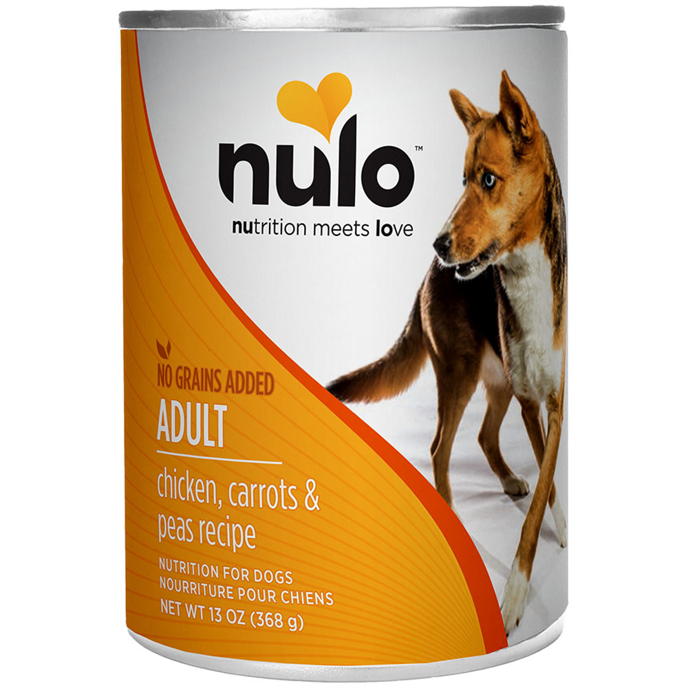 Nulo Chicken, Carrots & Peas Recipe Adult Canned Dog Food - Front