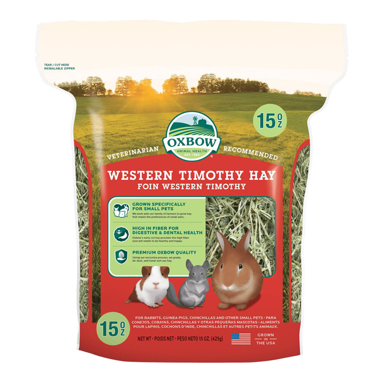 Oxbow Western Timothy Hay for Small Animals