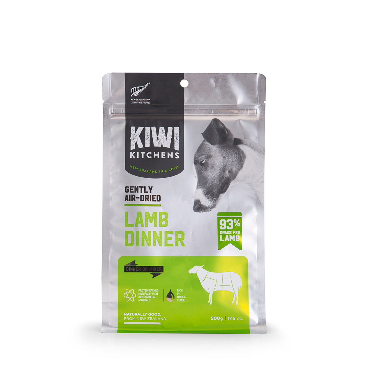 Kiwi Kitchens Gently Air Dried Lamb Dinner Dog Food