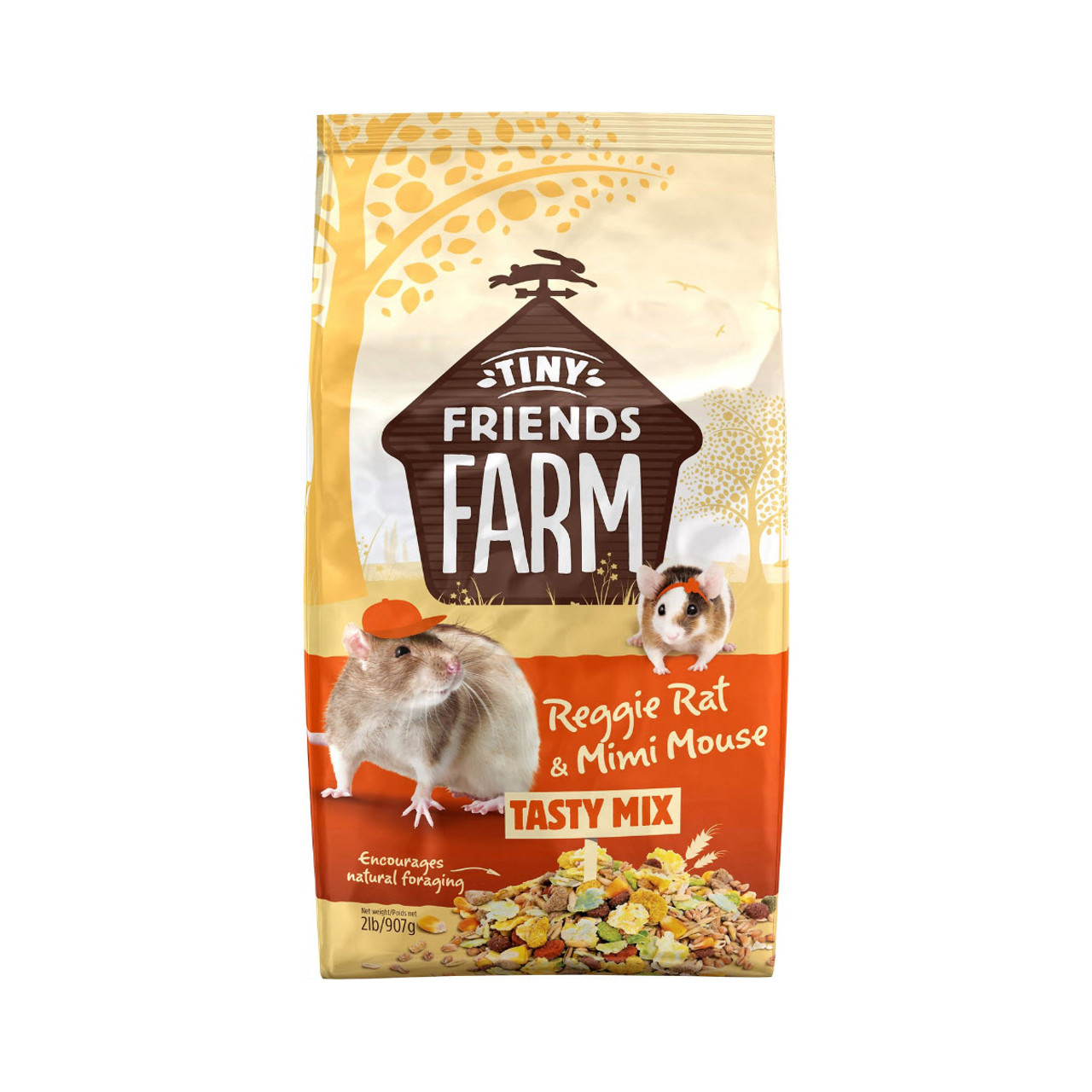 Tiny Friends Farm Reggie Rat & Mimi Mouse Tasty Mix Food