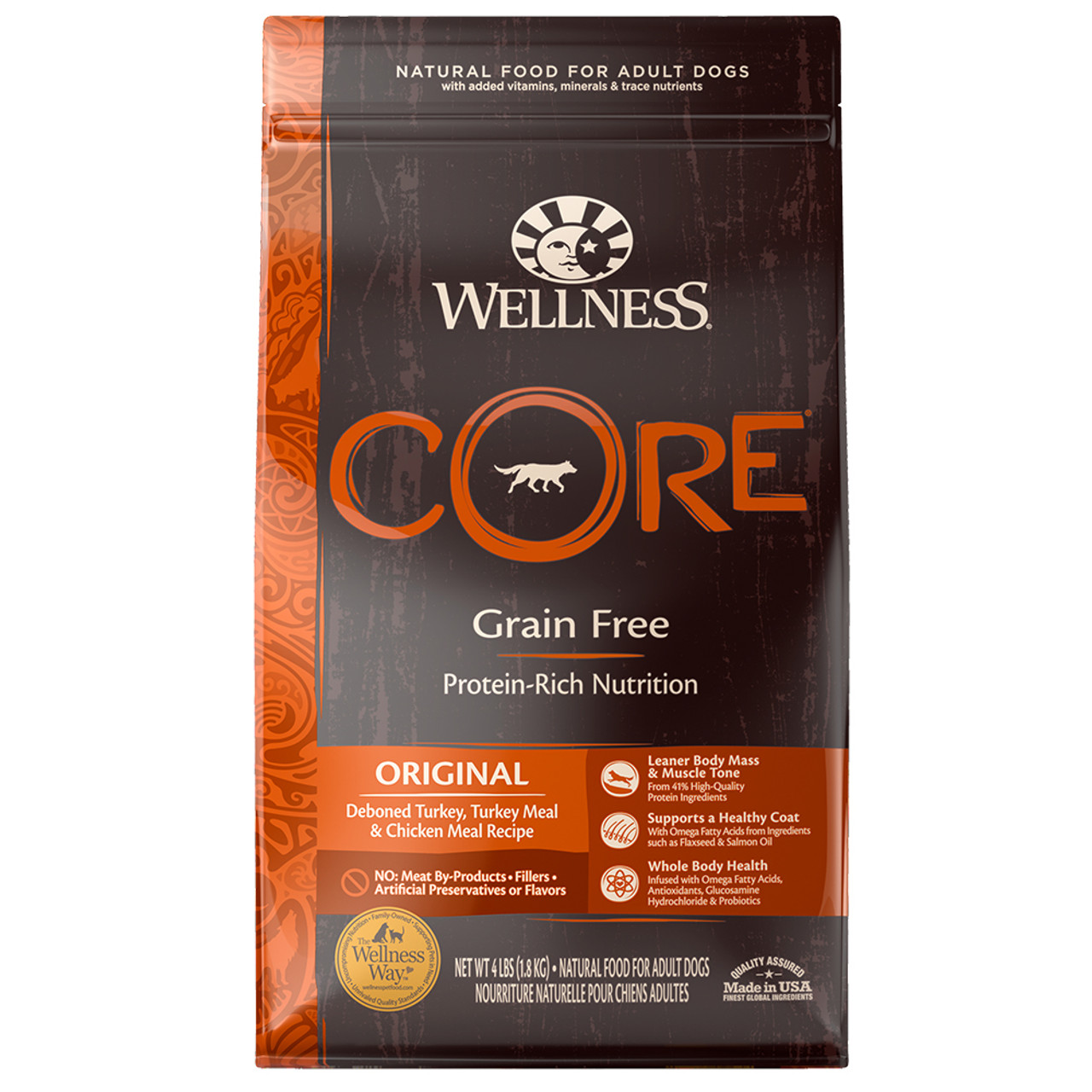 Wellness CORE Grain-Free Turkey, Turkey Meal & Duck Dry Cat Food