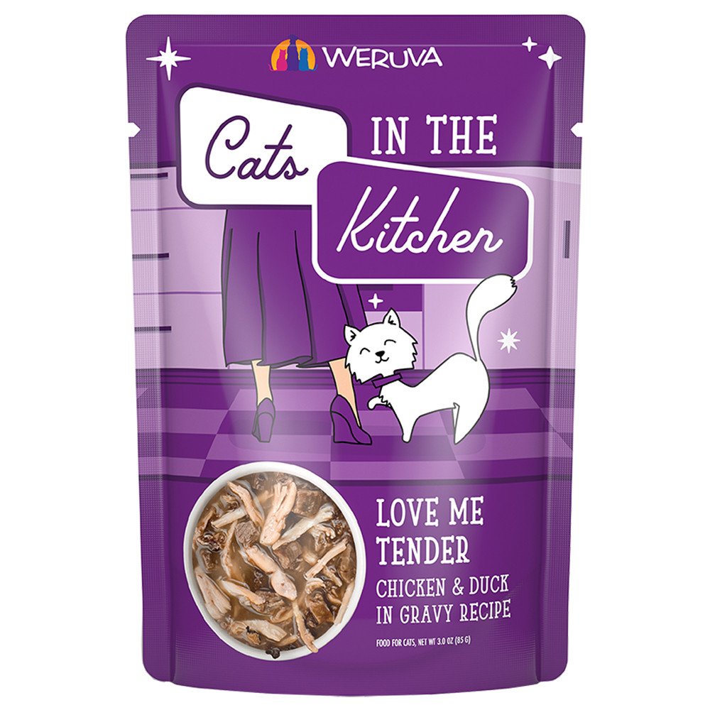 Weruva Cats in the Kitchen Love Me Tender Recipe Wet Cat Food - Front