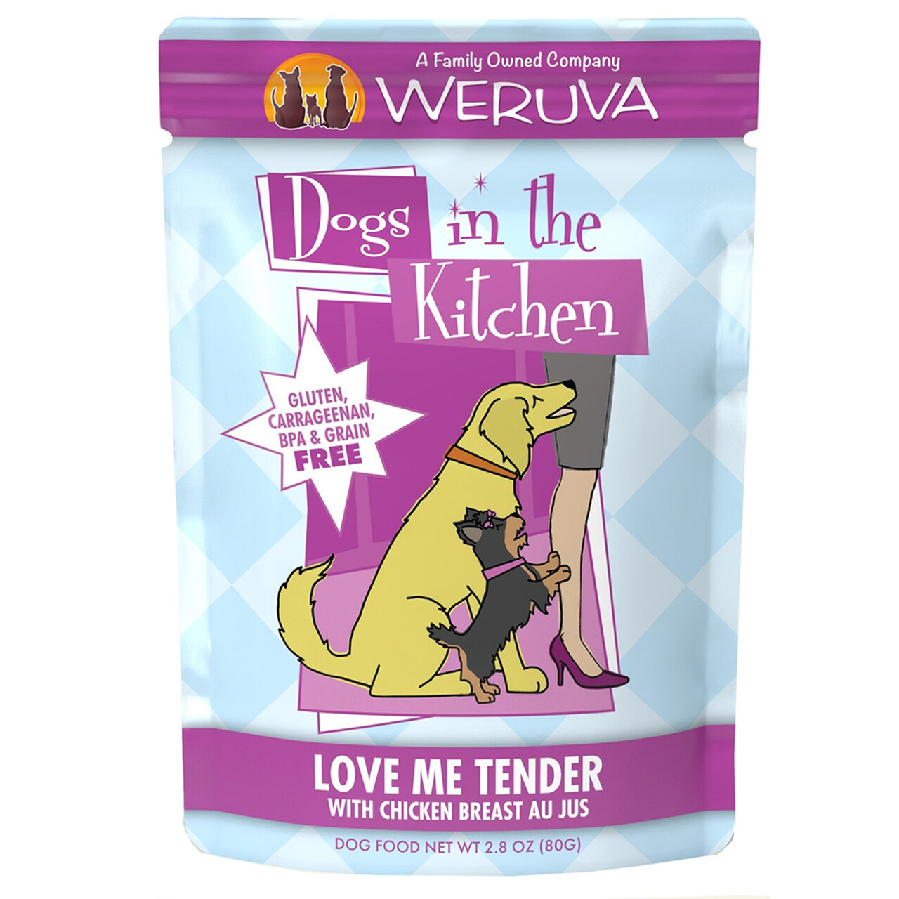 Dogs in the Kitchen Love Me Tender with Chicken Breast Au Jus Wet Dog Food