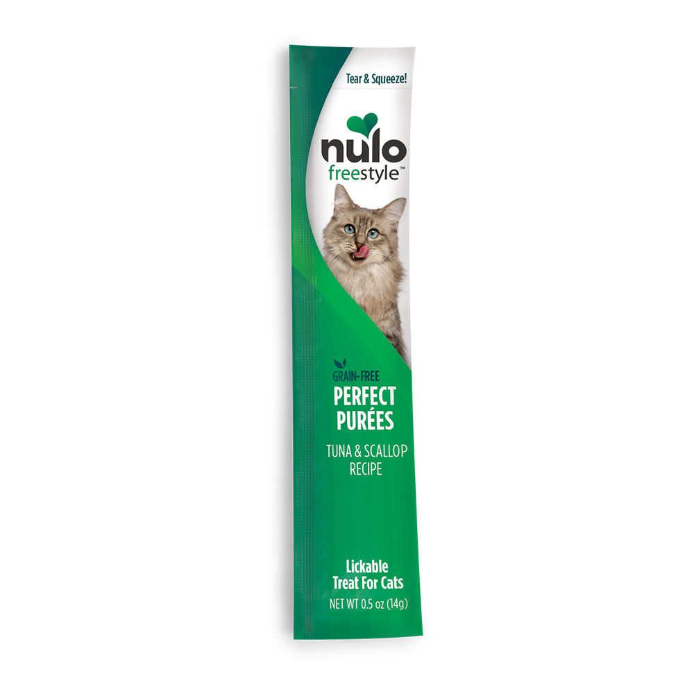 Nulo Freestyle Perfect Puree Tuna & Scallop Lickable Cat Treat - Front
