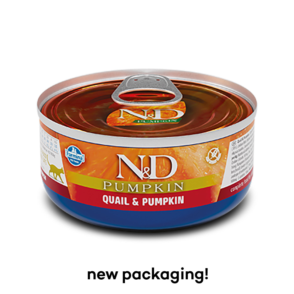 キャットフード DORAKIN Farmina N&D Pumpkin Quail & Pumpkin Canned Cat Food
