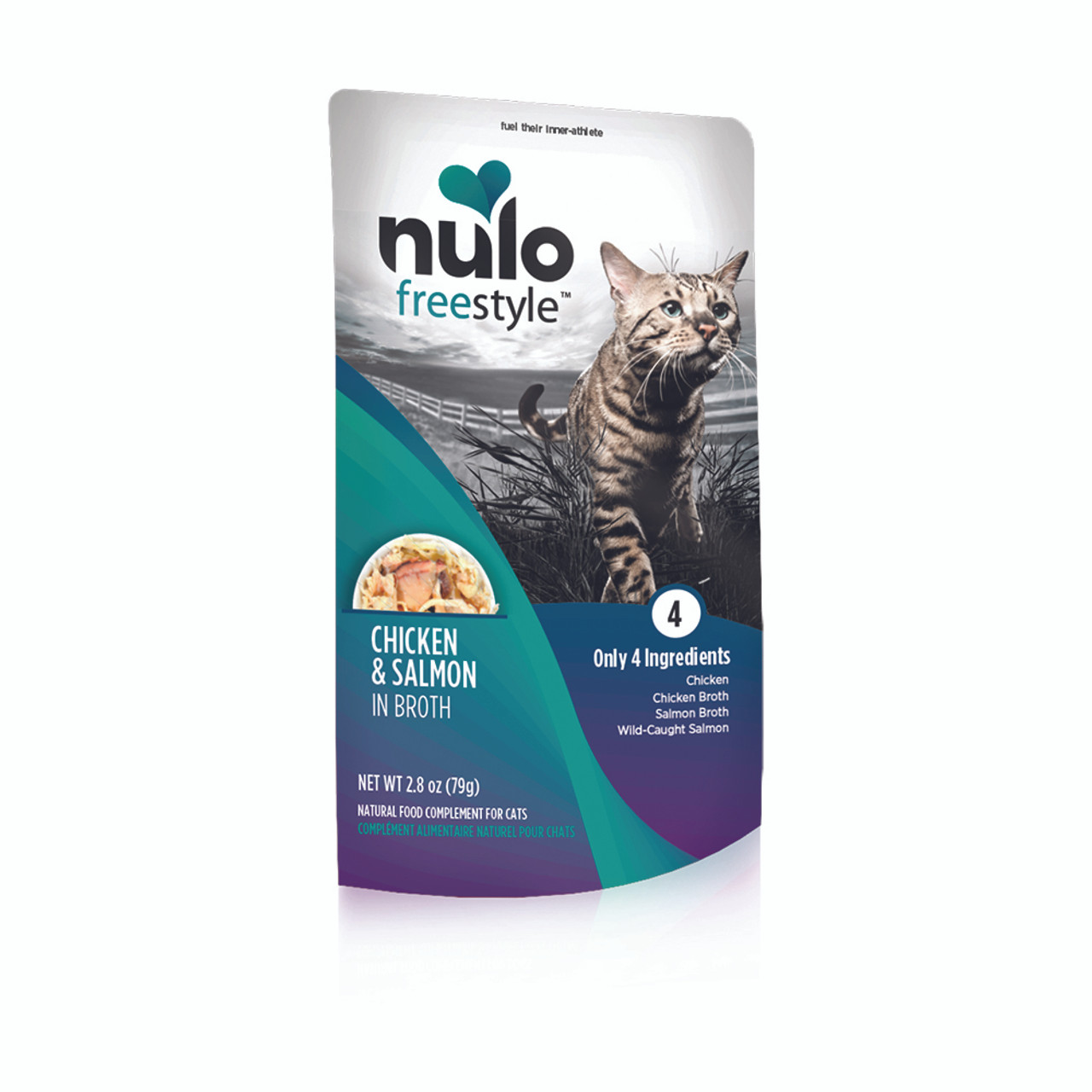 Nulo Freestyle Chicken Salmon In Broth Cat Food Pouch Pet Food