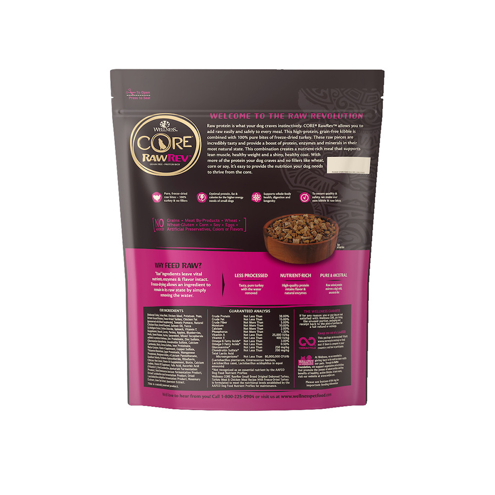 wellness core rawrev turkey