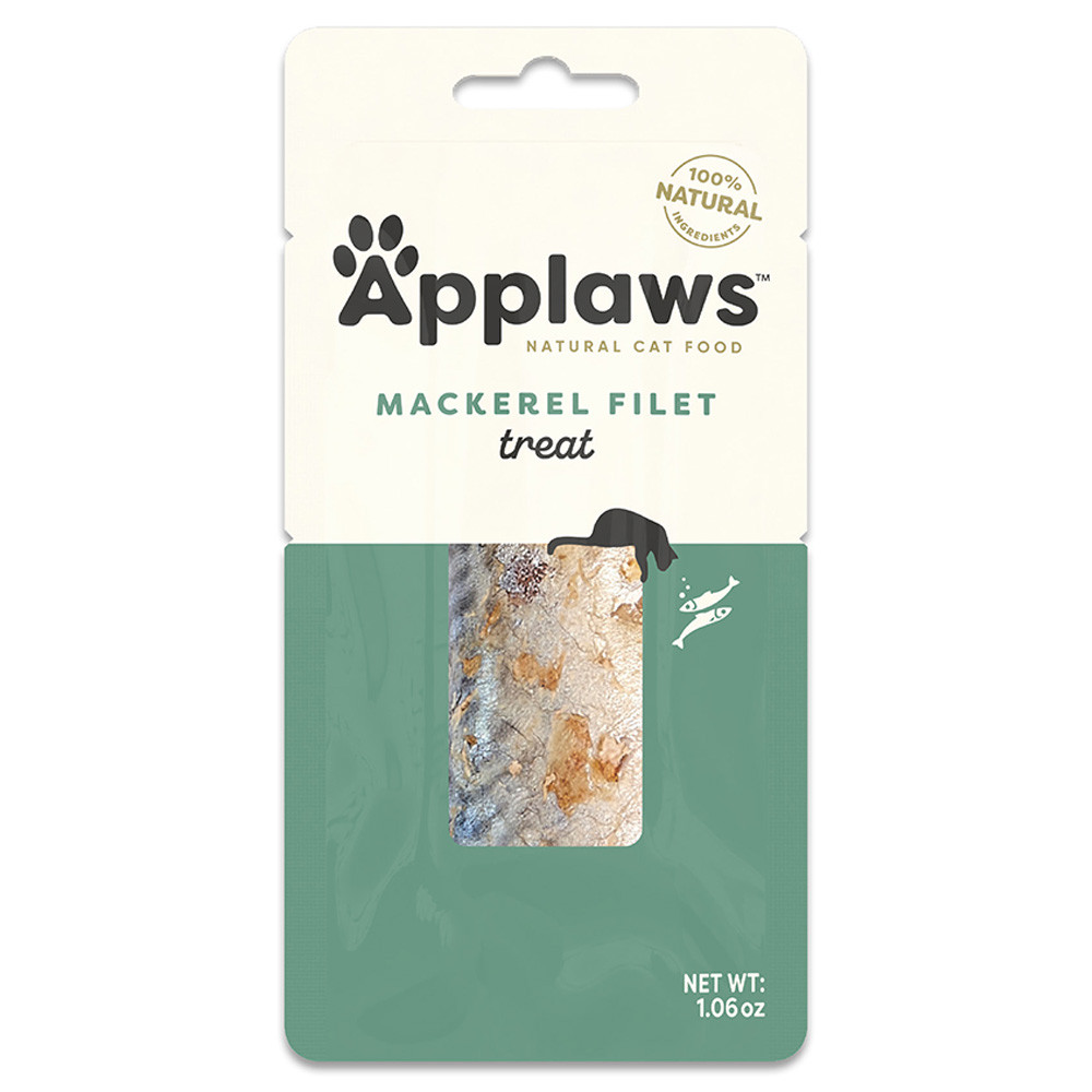 Applaws Mackerel Filet Cat Treat - Front