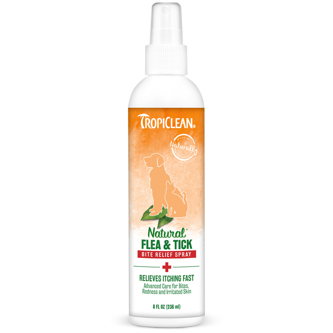 TropiClean Natural Flea & Tick Bite Relief Pet Spray
