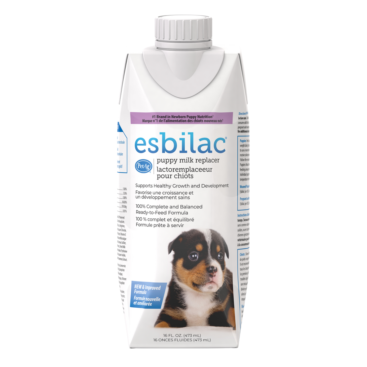 Esbilac Puppy Milk Replacer Liquid - Front