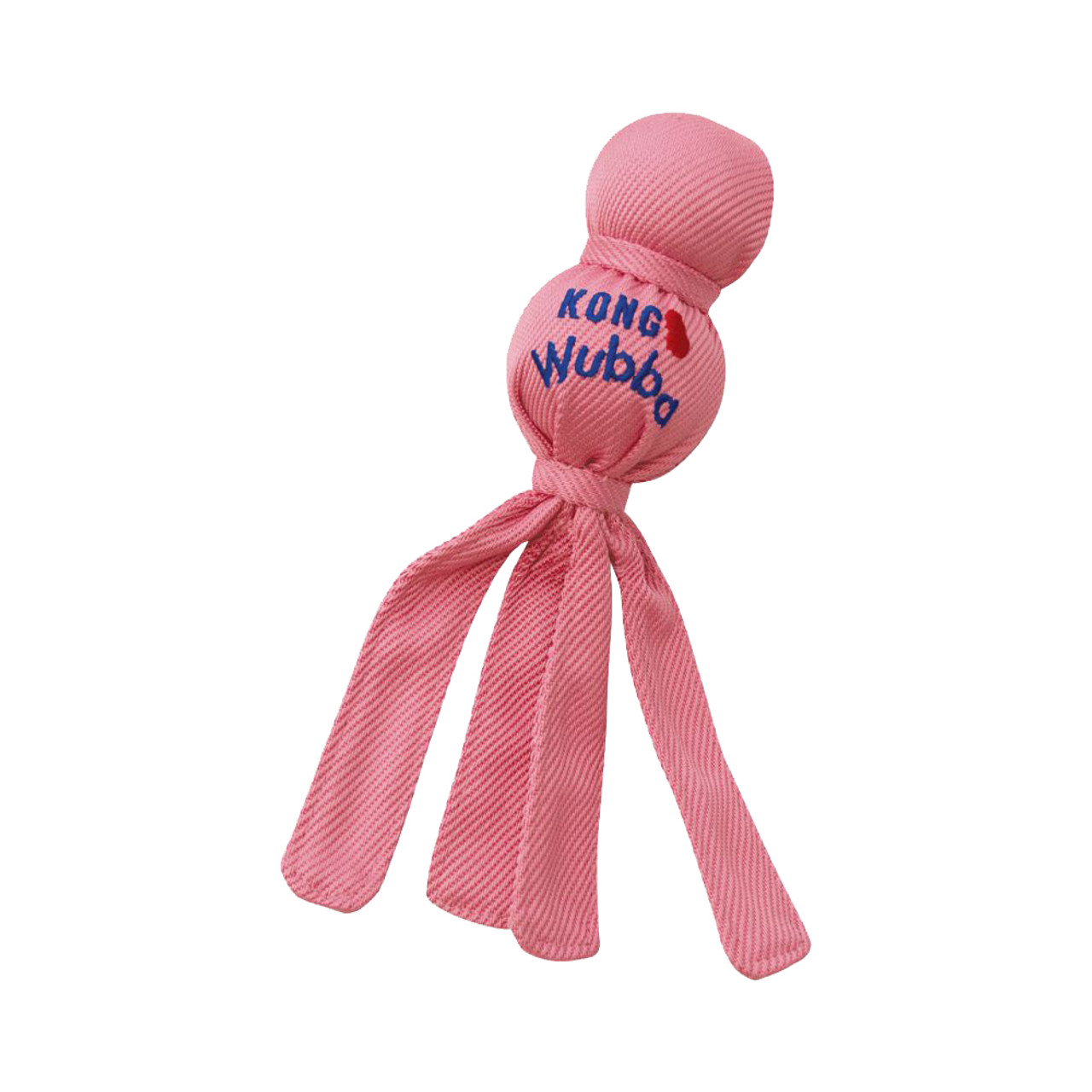 Kong Wubba Puppy Dog Toy, Assorted - Pink