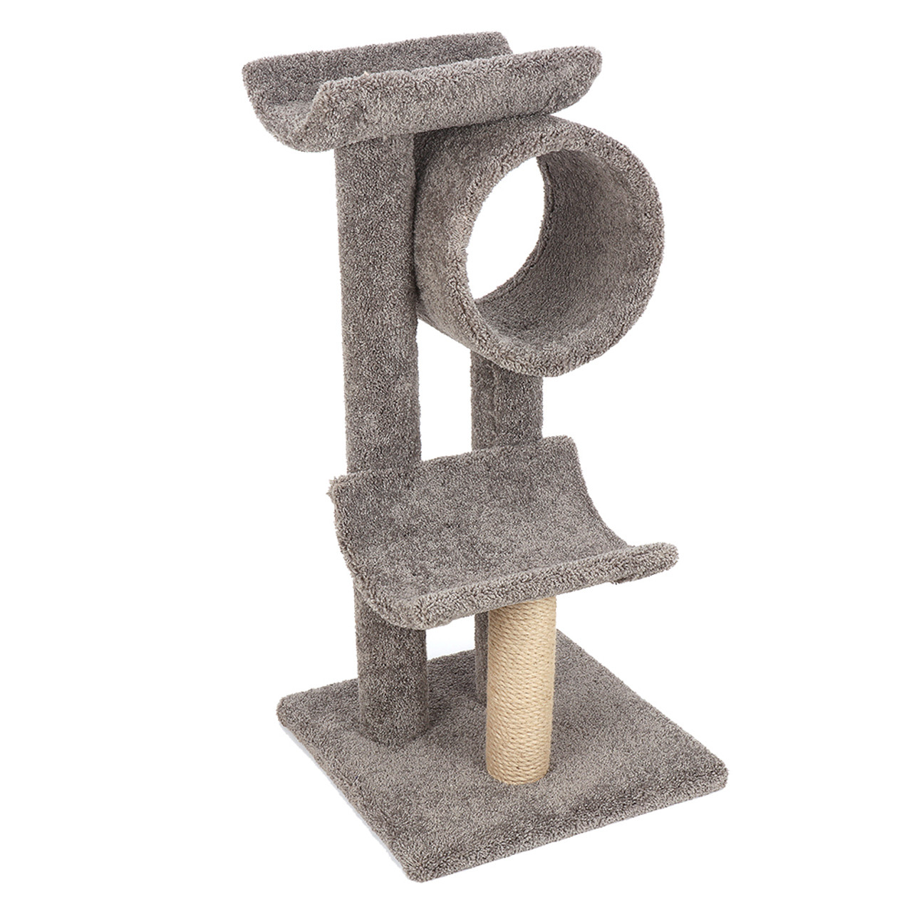 Pet Food Express CatWare Kitty Triple Lounger Cat Tree - Front