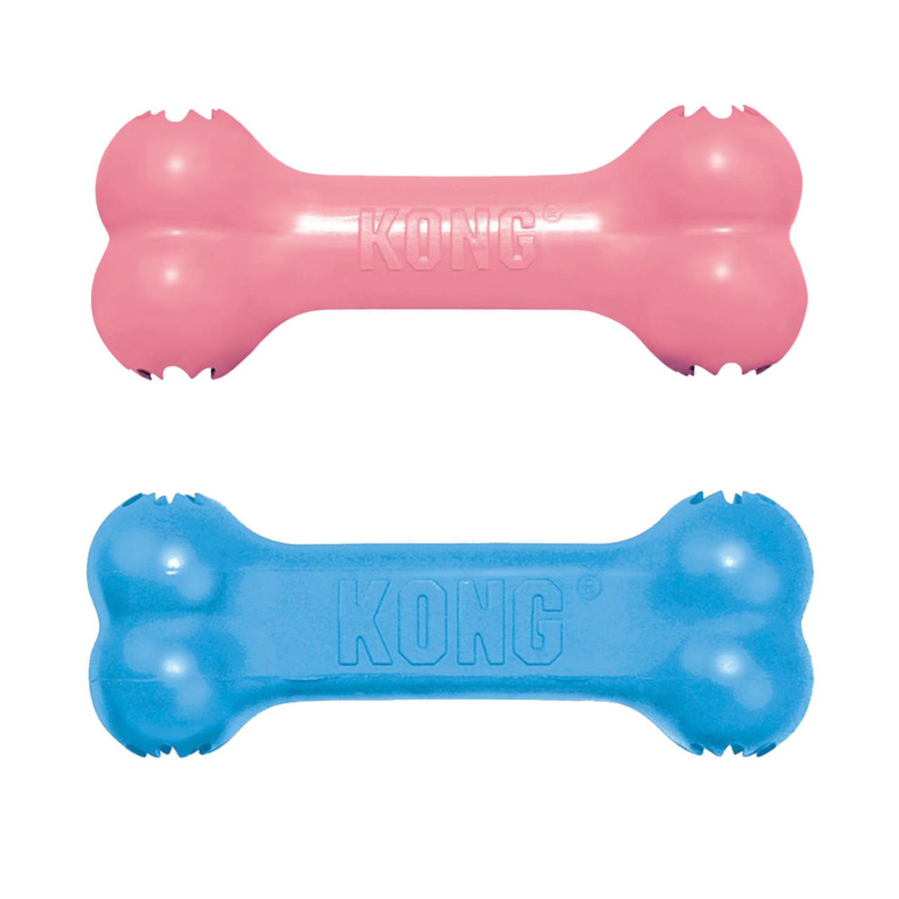 Kong Puppy Goodie Bone Dog Toy, Assorted - Front