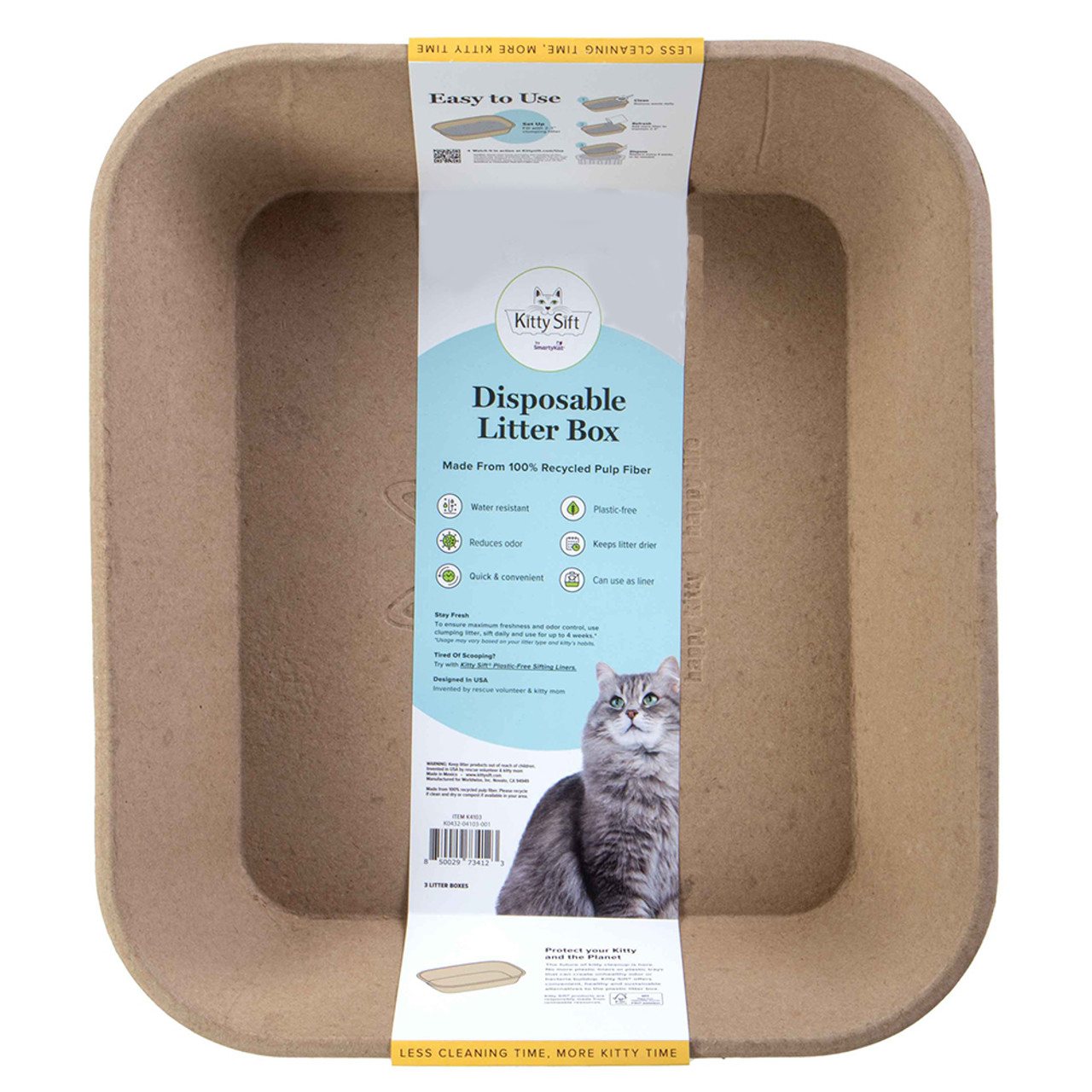 Kitty Sift Eco-Friendly Disposable Litter Scoop