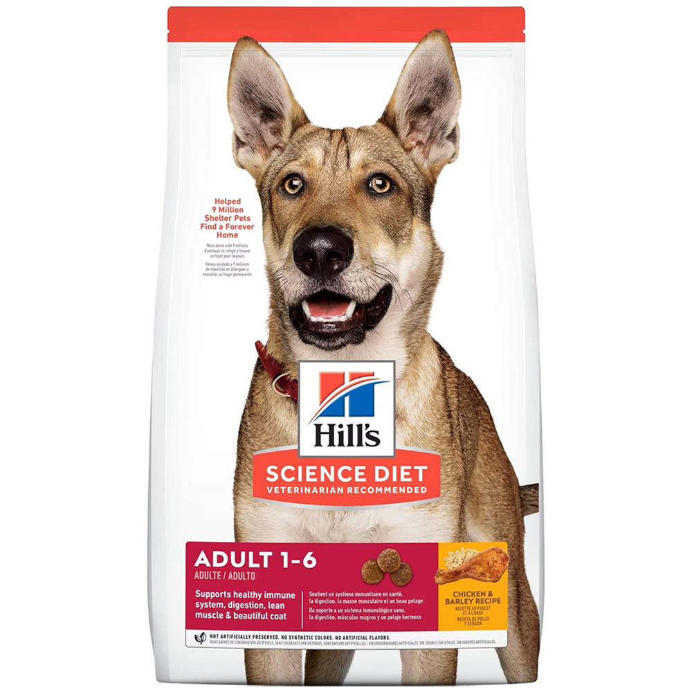 Hill's Science Diet Chicken & Barely Recipe Adult 1-6 Premium Dry