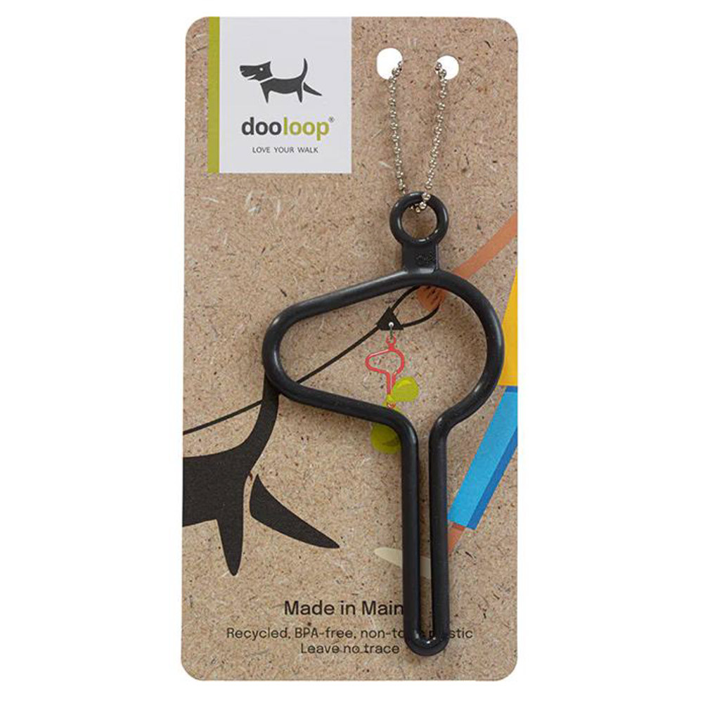 Dooloop Hands-Free Dog Waste Bag Holder - Charcoal