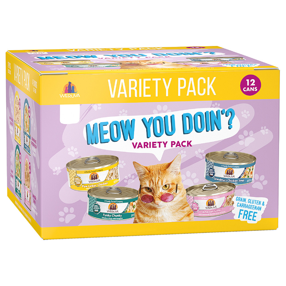 Weruva Meow You Doin? Variety Pack Wet Cat Food