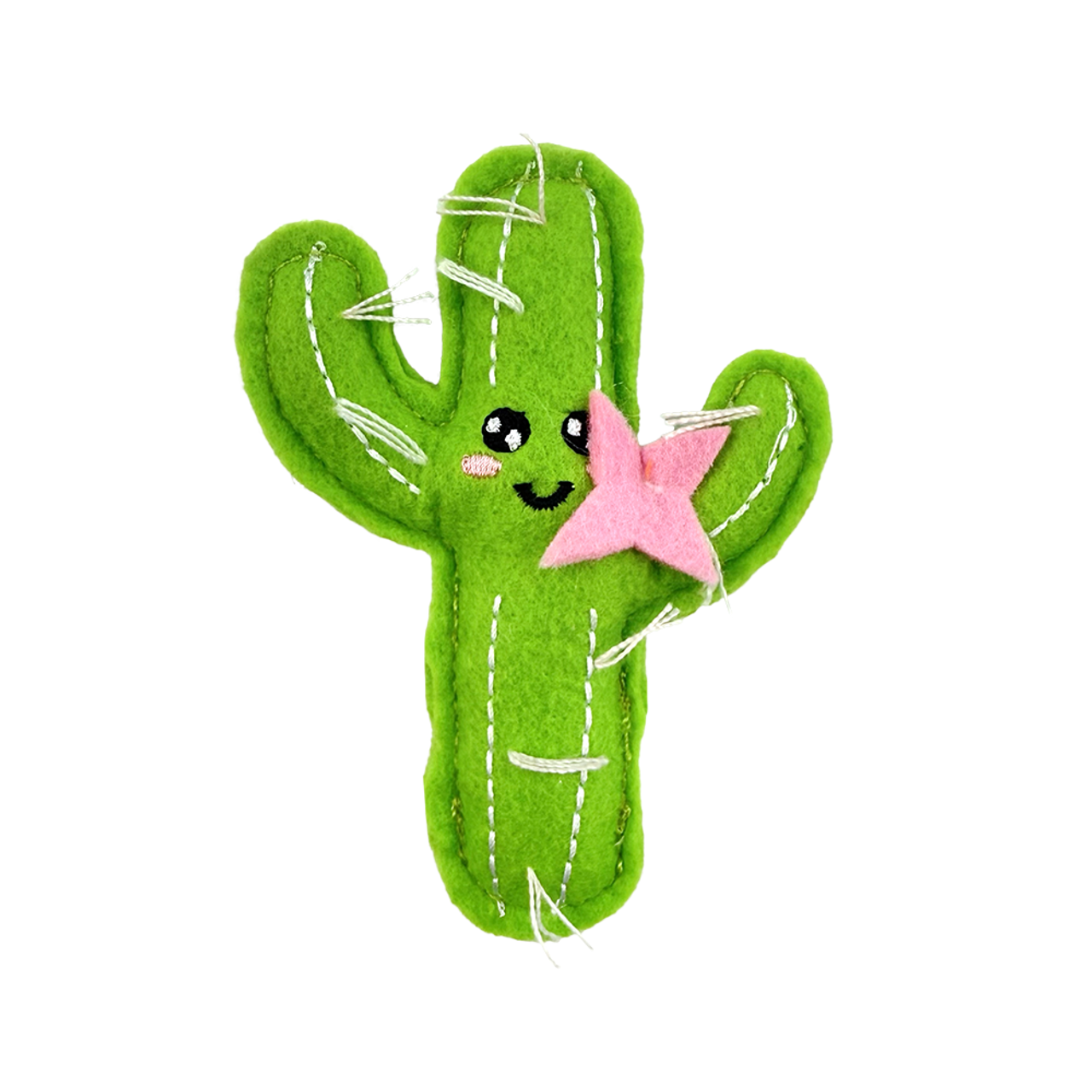 Fog City Pet Felt Cactus Catnip Cat Toy - Front