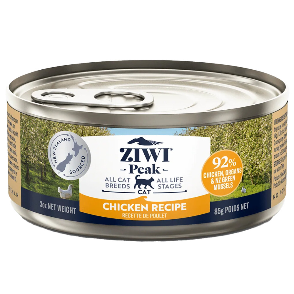 ZIWI Peak Chicken Recipe Canned Cat Food - Front, 3 oz