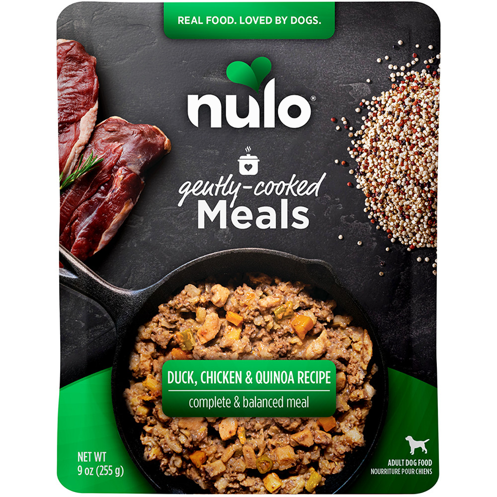 Nulo Gently Cooked Meals Duck, Chicken & Quinoa Recipe Adult Dog Food - Front