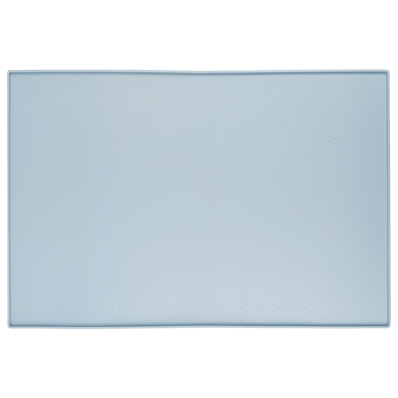 Fog City Pet Light Blue Silicone Food Mat - Front