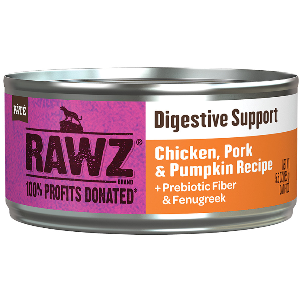 シャンプー Razgriz0417 RAWZ Digestive Support Chicken, Pork & Pumpkin Recipe Canned Cat Food