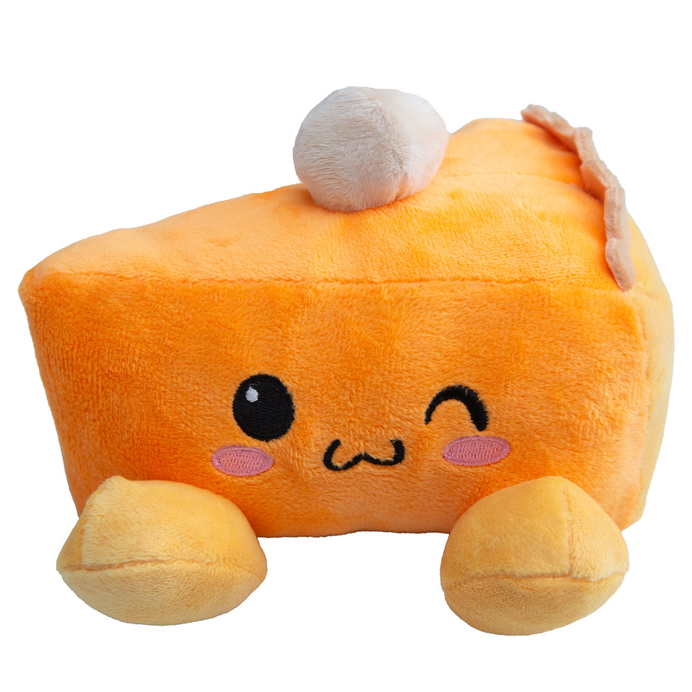 SnugArooz Pumpkin Slice Plush Dog Toy - Front